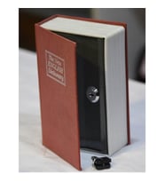Dışı Kitap İçi Kasa Gizli Kitap Şeklinde Kumbara