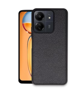 Xiaomi Redmi 13c Kılıf Aras Deri Kapak - Siyah