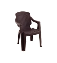 Mandella Golf Rattan Koltuk (2 Adet) Kahverengi