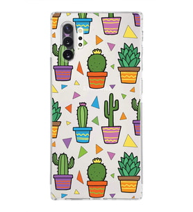 PrintiFy Samsung Galaxy Note 10 Plus ile Uyumlu Water Color 4  Kamera Korumalı Şeffaf  Kılıf