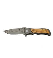 2-32 Damascus Çakı 20 Cm Manuel, Kemerlikli