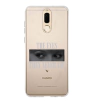 Huawei Mate 10 Lite Uyumlu Baskılı Yumuşak Silikon Şeffaf Telefon Kılıfı