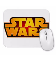 Star Wars Logo Beyaz Zemin Mouse Pad.jpg