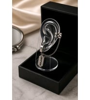 Monalisa Home Çelik Renk 12mm Tragus Pirsıng