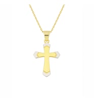 Altın Cross Kolye
