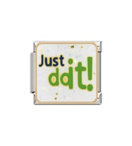 Yap Gitsin (Just Do It!) Çelik İtalyan Charm