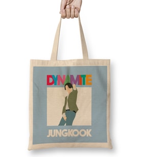 Bts Dynamite Jungkook Bez Çanta Uzun Saplı