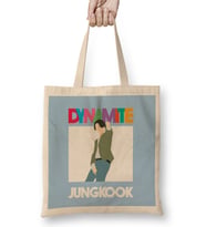 Bts Dynamite Jungkook Bez Çanta Uzun Saplı