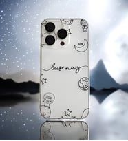 Uzay Figür Tasarımlı Kişiye Özel Telefon Kılıfı (Tüm Telefon Kılıfları Mevcuttur.)