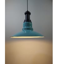 MYLİGHTS  TURKUAZ METAL SARKIT AVİZE   VİNTAGE SARKIT