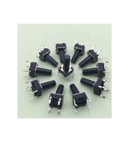 Tactile Push Button 6x6x10mm 4 Pin - 5 Adet