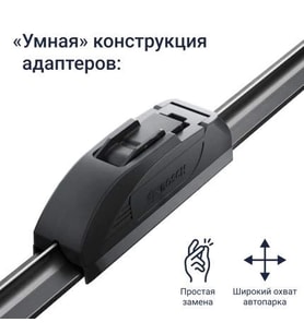 Silecek Süpürgesı Ön 500 Mm Fıat Nıva Iı Prıora Samara Bm 88-06 (Oem No: Bch 3397008535)