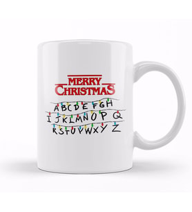 Stranger Christmas Kupa Bardak Porselen