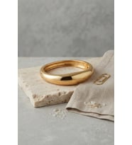 Gold Renk Pirinç Bombe Model Vintage Kelepçe Bilezik TJ-BB8866