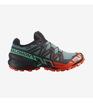 Salomon 477013 Speedcross 6 GTX North Atlantic/Black/Cherry Tomato Erkek Outdoor Ayakkabı (Mavi)
