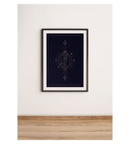 Tarot Baykuş 50x70 Cm Çerçevesiz Tablo Qfp1227