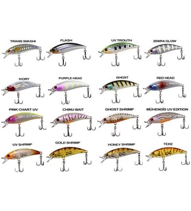 Ryuji Baby Minnow Sinking 5cm 4.5gr Sinking Maket Balık Trans Iwashi