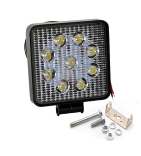 9 LEDLİ KARE FAR 12V-80V
