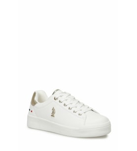 U.S. Polo Assn Pelo Kadın Sneakers Yürüyüş Spor Ayakkabısı (Bej)