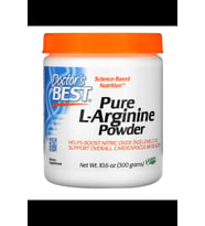 Doctor's Best, Pure L-Arginine Powder, Per Serving 6gr (300 g) 50 Servis. USA Menşei. 3943 (Renksiz)