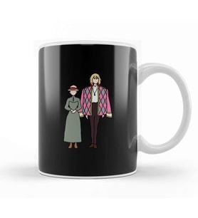 Howls Moving Castle 01 Kupa Bardak Porselen