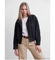 LCW Vision İndigo Oversize Kadın Jean Gömlek Ceket
