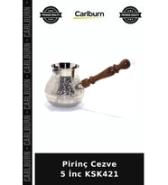 Özel Üretim Mutfak Geleneksel Sunum Kahve Ekipmanı Pirinç Cezve 5'' İnc KSK421