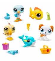 Littlest Pet Shop Minişler 5'li Figür Seti S1 S01005103 Minişler Tatilde