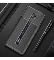 Lexroo Oppo Reno 2 Kılıf Negro Silikon Kılıf - Siyah