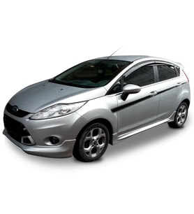 Ford Fiesta Uyumlu (2014-2016) Yan Marşpiyel Seti (Plastik)