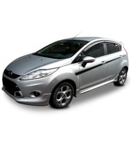 Ford Fiesta Uyumlu (2014-2016) Yan Marşpiyel Seti (Plastik)