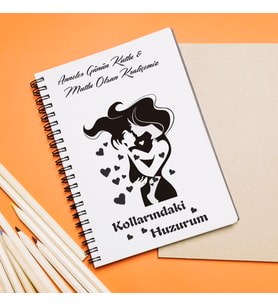 Anneler Günü Tasarımlı Defter