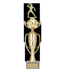 ODAK KUPA - Figürlü Kupalar - Masa Tenisi Kadın Figürlü Kupalar FG-072 B - 49 cm