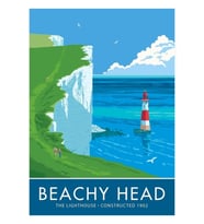 Beach Head Deniz Feneri Tablo Ahşap Poster Dekoratif