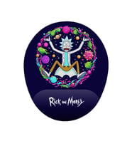 Rick And Morty Bilek Destekli Mouse Pad (Çok Renkli)