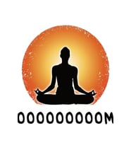 Yoga Ooom Tablo Ahşap Poster Dekoratif