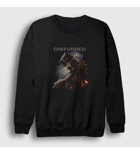 Presmono Unisex Siyah The Guy Disturbed Sweatshirt 61153tt