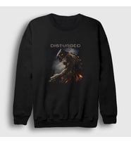 Presmono Unisex Siyah The Guy Disturbed Sweatshirt 61153tt