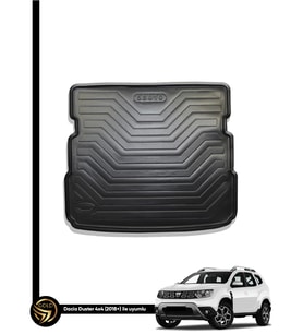 Dacia Duster 4x4 2018 ve Sonrası 3D Bagaj Havuzu