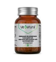 Venatura Oregano Oil Kompleks İzmir Kekik Yağı, Tıbbi Nane ve Susam Yağı 30 Kapsül