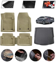Ford Mondeo 2008-2017 Uyumlu Paspas Araca Özel Bagaj Havuzu MBS Bej