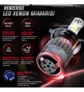 9005 White Beyaz Led Xenon Far Ledi Led Zenon Far Ampulü