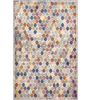 Eliana Home Baskılı, Yıkanabilir Kaymaz Taban Salon Halısı LNA1628 100x150 cm (Kırmızı)