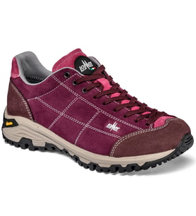 Lomer Italy Maipos Suede Vibram Süet Deri Kadın Ayakkabı Cardinal Wine (Mürdüm)