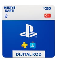 Sony PlayStation 250 TL Hediye Kartı