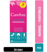 Carefree Günlük Ped Cotton Normal 20 Li