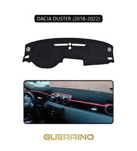 DACIA DUSTER 2018-2022TORPİDO KORUMA HALISI SİYAH KENAR
