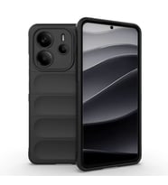 Xiaomi Redmi Note 14 4G Kılıf Esnek TPU Oyuklu Arka Yüzey Tasarımlı Zore Etnik Silikon Kapak