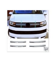 VW T6 Transporter Krom Ön Panjur 4 parça 2015 ve üzeri TRENDLİNE