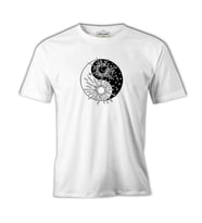Suns Yin Yang Beyaz Erkek Tshirt